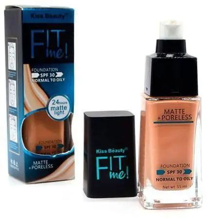 KISS BEAUTY FIT MAT FOUNDATION SPF 30