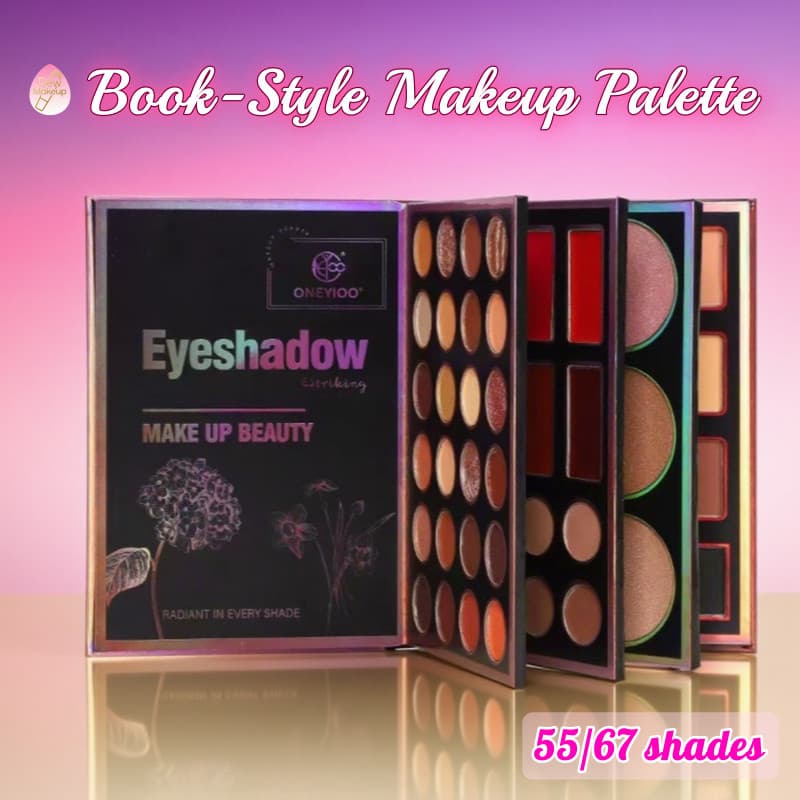 ULTIMATE ALL-10-ONE FASHION PALETTE MAKE UP KIT BEAUTY MAGIC BOOK
