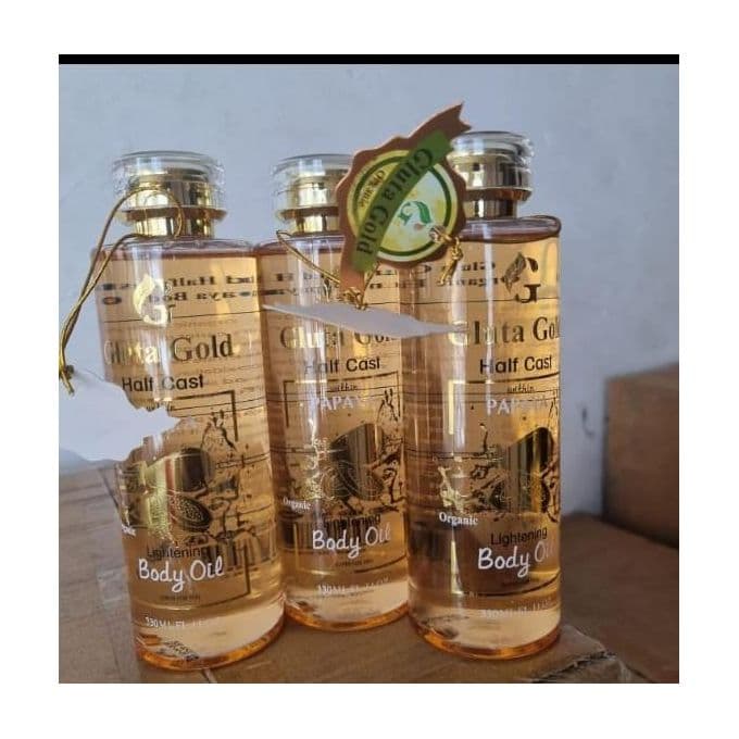 Gluta Gold Half Cast Lightening Body Oil