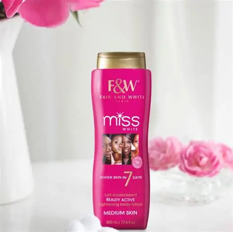 F&W FAIR AND WHITE MISS WHITE LIGHTENING BODY LOTION 500ML